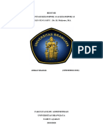 Resume Presentasi - Alifatul Khoiriah - 195030900111016
