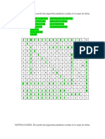 Sopa de Letras Competitividad