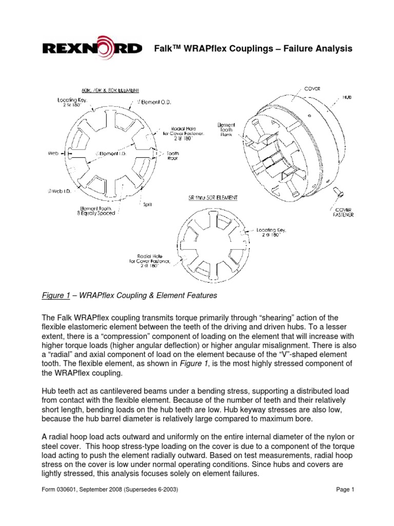 030601 Falk Wrapflex Couplings Failure Analysis White Paper PDF