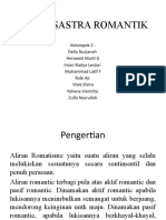 Aliran Sastra Romantik