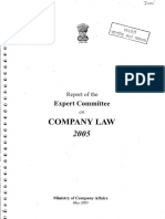 23-Irani Committee Report of The Expert Committee On Company Law, 2005