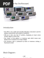 CRO (Cathode Ray Oscilloscope)