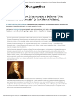 Rousseau, Voltaire, Montesquieu e Diderot - "Nos Bastidores Da Filosofia" (E Da Ciência Política) PDF