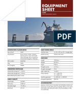 Equipment Sheet: Semi-Submersible Barge