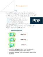 Thermodynamique