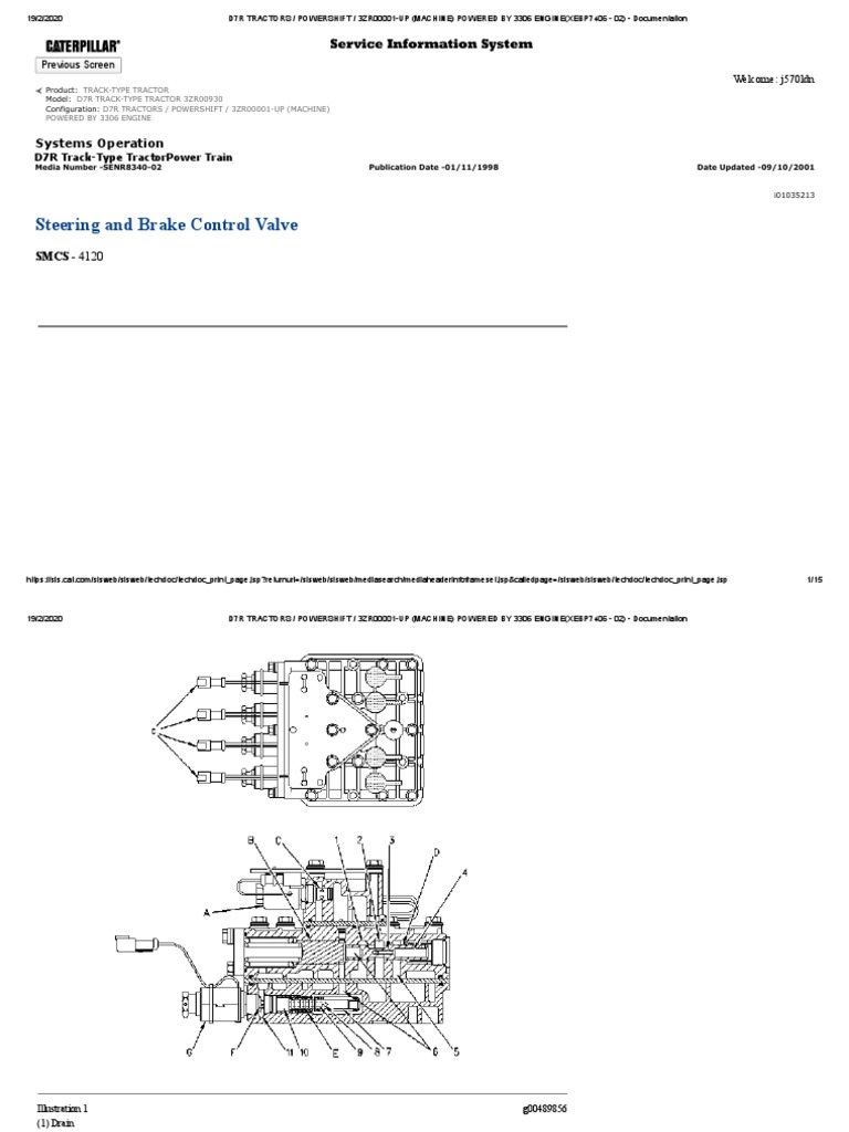 Steering and Brake Control Valve | PDF | Valve | Clutch
