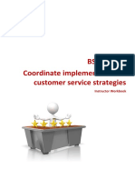 BSBCUS401 Coordinate Implementation of Customer Service Strategies
