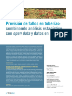 Articulo Tecnico Prevision Fallos Tuberias Analisis Estadistico Open Data Tecnoaqua Es PDF