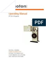 Kinoton FP20A Operating Manual