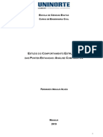 TCC - FERNANDO ARAUJO ALVES - Estudo Do Comportamento Estrutural Das Pontes Estaiadas - Analise Comparativa