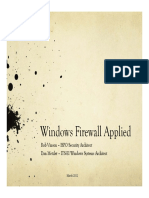 Windows Firewalling PDF