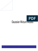Gaussian Mixture Models