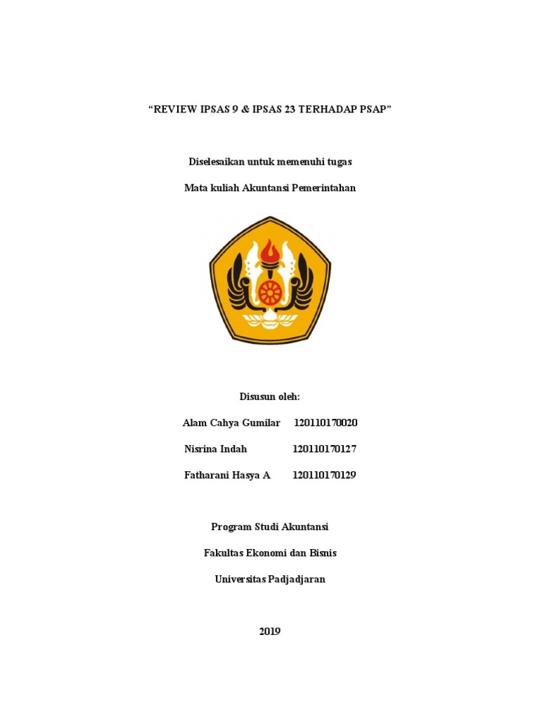 Review IPSAS 9 dan IPSAS 23 untuk PSAP | PDF