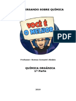 APOSTILA DE QUíMICA ORGÂNICA - 1 - PARTE - 2019 - V01