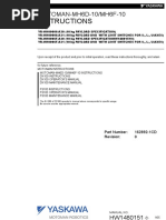 Instructions MH6D-10 - MH6F-10 PDF