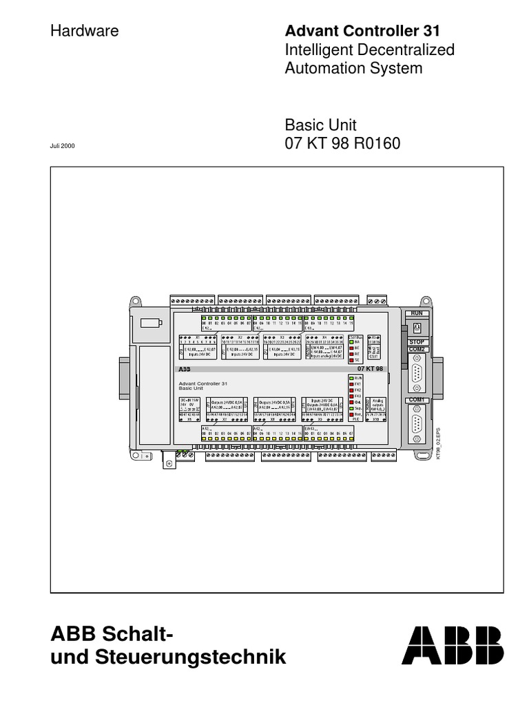 Advant Controller 31 Hardware Overview | PDF | Electronic Circuits ...