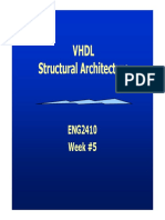 VHDL Structural Architecture: ENG2410 Week #5