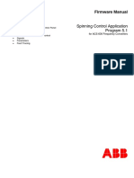 ACS 600 Spinning Control Application Program 5.1 Firmware 