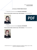 FILNOVA Lista de Productos - Protectores Faciales 3D (1)