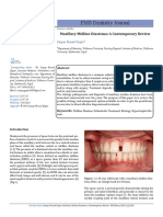 EMS Dentistry Journal: Maxillary Midline Diastema: A Contemporary Review