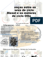 Diferenças entre motores Diesel e Otto