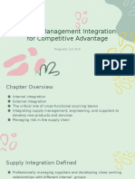 CHAPTER 4 Supply Chain Integration