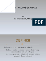 Infeksi Tractus Genitalis: BY: Ns. Ikha Ardianti, M.Kep