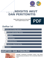 Appendisitis Akut Dan Peritonitis