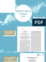 Sugar Coating Tablet