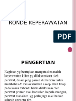 Ronde Keperawatan MJ