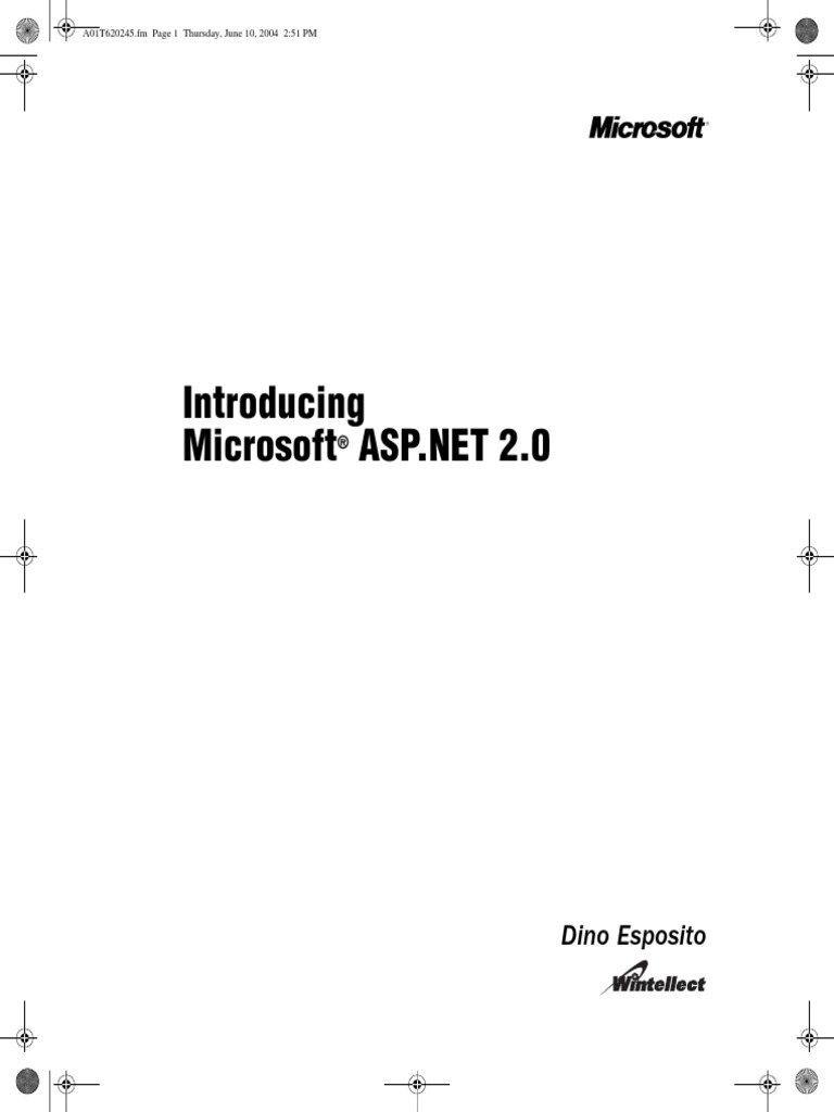 (Ebook - Asp - Net) Introducing ASP - NET 2.0 PDF | PDF | Microsoft ...
