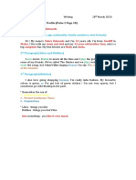 Writing (A Personal Profile) PDF