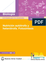 Nutricion Autotrofa y Heterotrofa Fotosintesis Estudiantes PDF