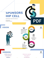 Sponsors Hip Cell: Secretary Election 2020-21 Presented by Sourabh Mukharjee