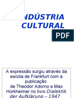 A Industria Cultural