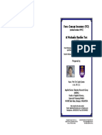 Force Concept Inventory (FCI) & Mechanics Baseline Test (MBT)