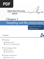 Sampling and Reconstruction: Nkloi@hcmut - Edu.vn