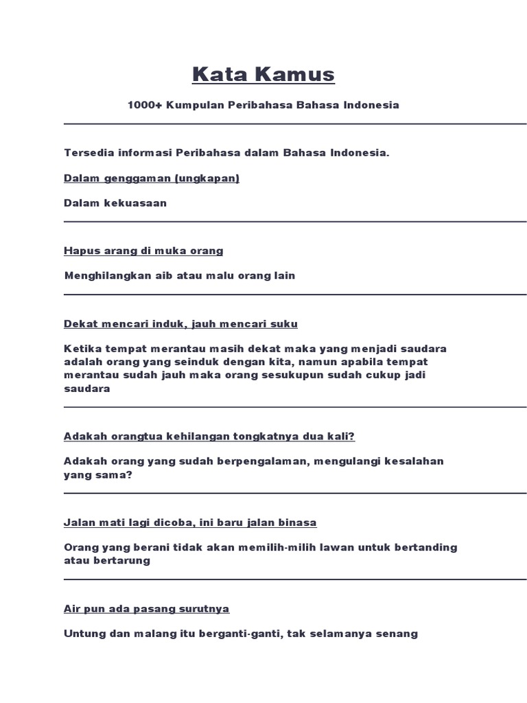 Peribahasa Pdf