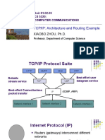 TCP/IP Architecture and Routing Example