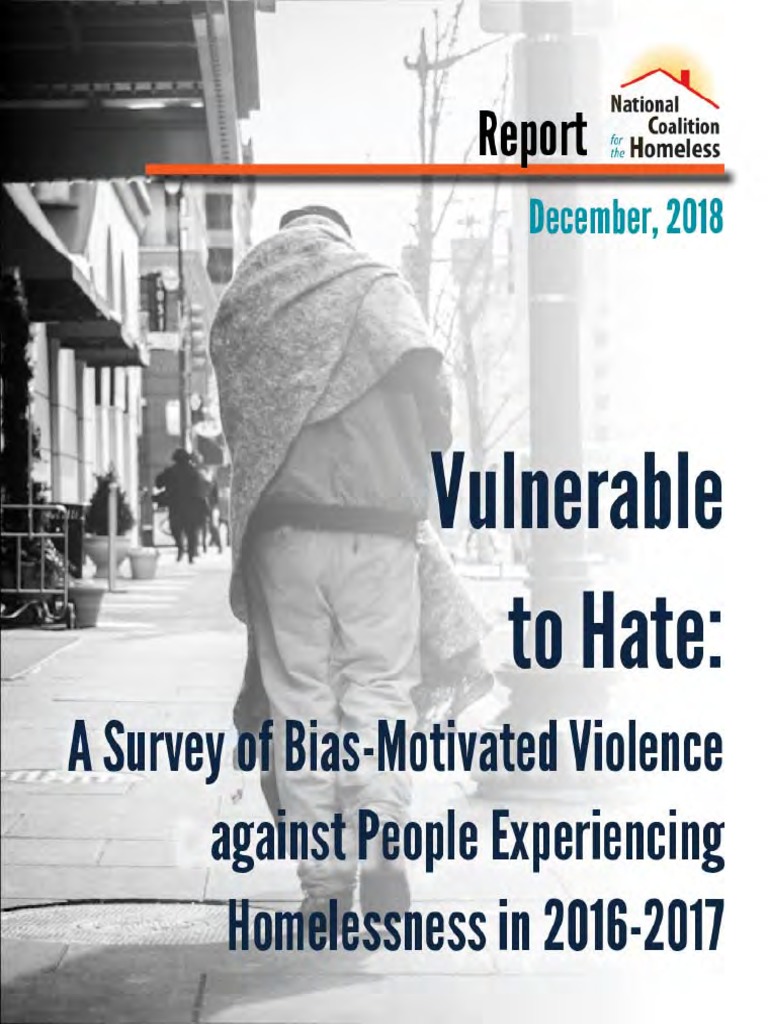 Hate Crimes 2016 17 Final For Web PDF Homelessness Hate Crimes