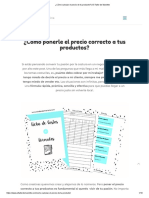 ¿Cómo calcular el precio de tu producto_ _ El Taller de Mariette