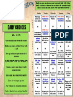 Monthly PE at Home Calendar