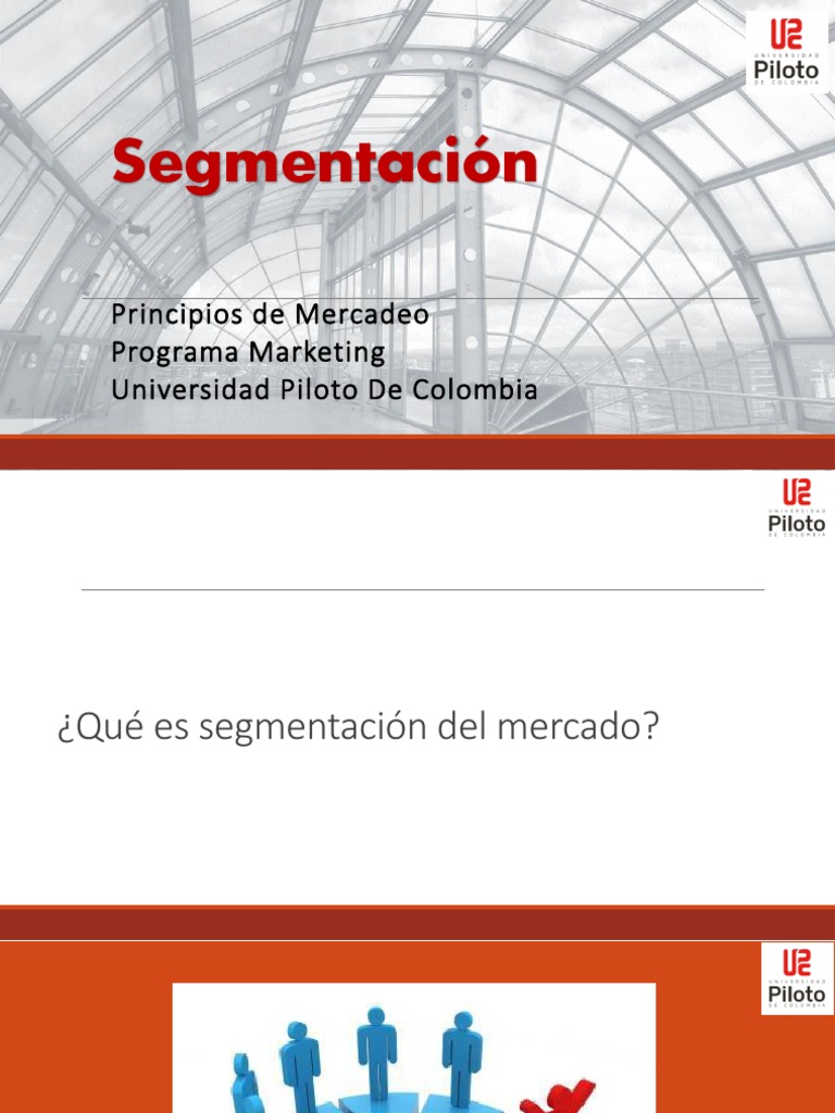 Segmentación de Mercados en Marketing | PDF | Marketing | Mercado ...