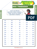 Las Sílabas Trabadas para Segundo Grado de Primaria