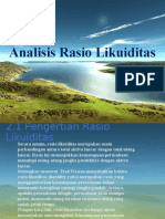 Analisis Rasio Likuiditas