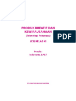 Produk Kreatif Dan Kewirausahaan Kelas XI Teknologi Rekayasa PDF