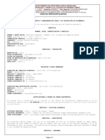 Certificado de Existencia y Representacion Legal Travecedo