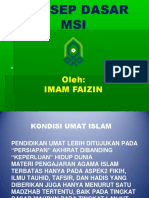 Konsep Dasar Msi