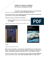 Del 20 Al 22 de Abril. Lengua y Educ. Física