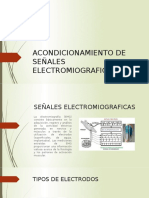 ACONDICIONAMIENTO DE SEÑALES ELECTROMIOGRAFICAS